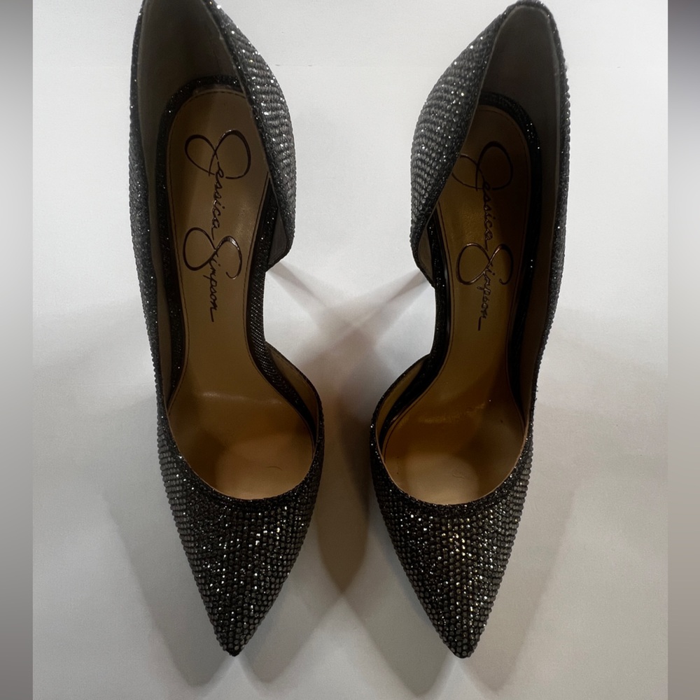 Jessica Simpson Prizma Pumps size 8 Color Pewter